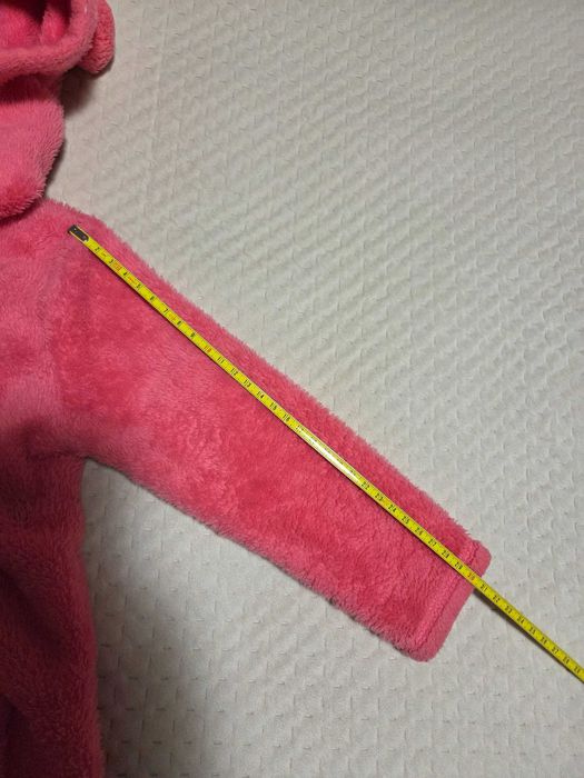 Bluza polarowa Carter’s z kapturek dziewczęca r. 24m.