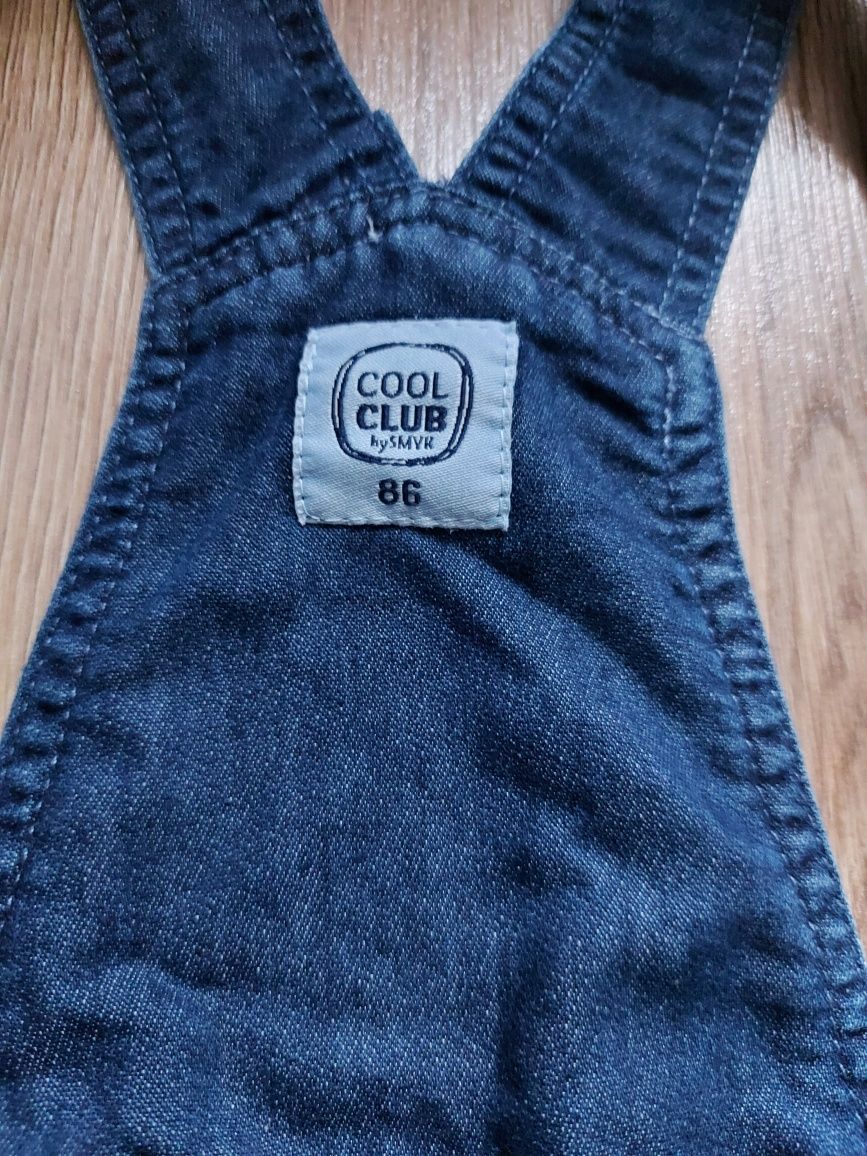 Cool club ogrodniczki jeansowe 86