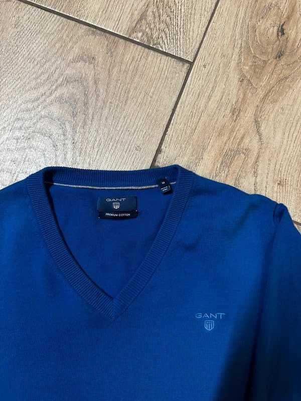 sweter gant niebieski