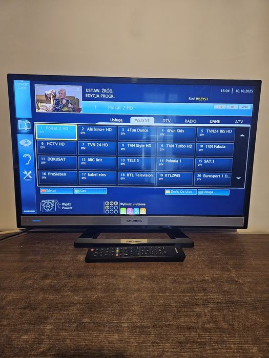 Telewizor Grundig z pilotem