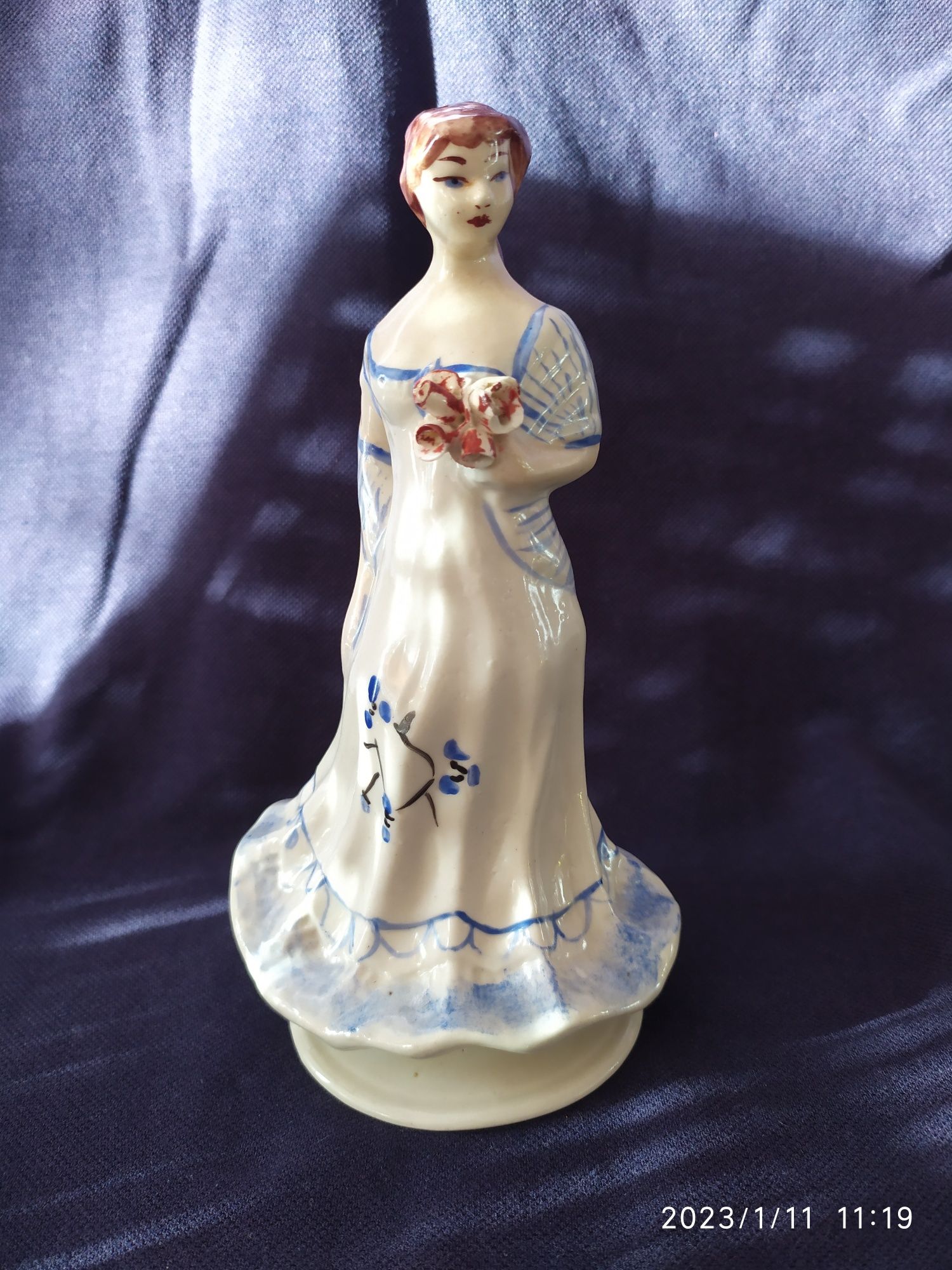 Steatyt Katowice porcelana figurka Damy prl