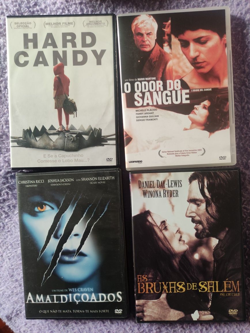 DVD'S vários filmes género Terror