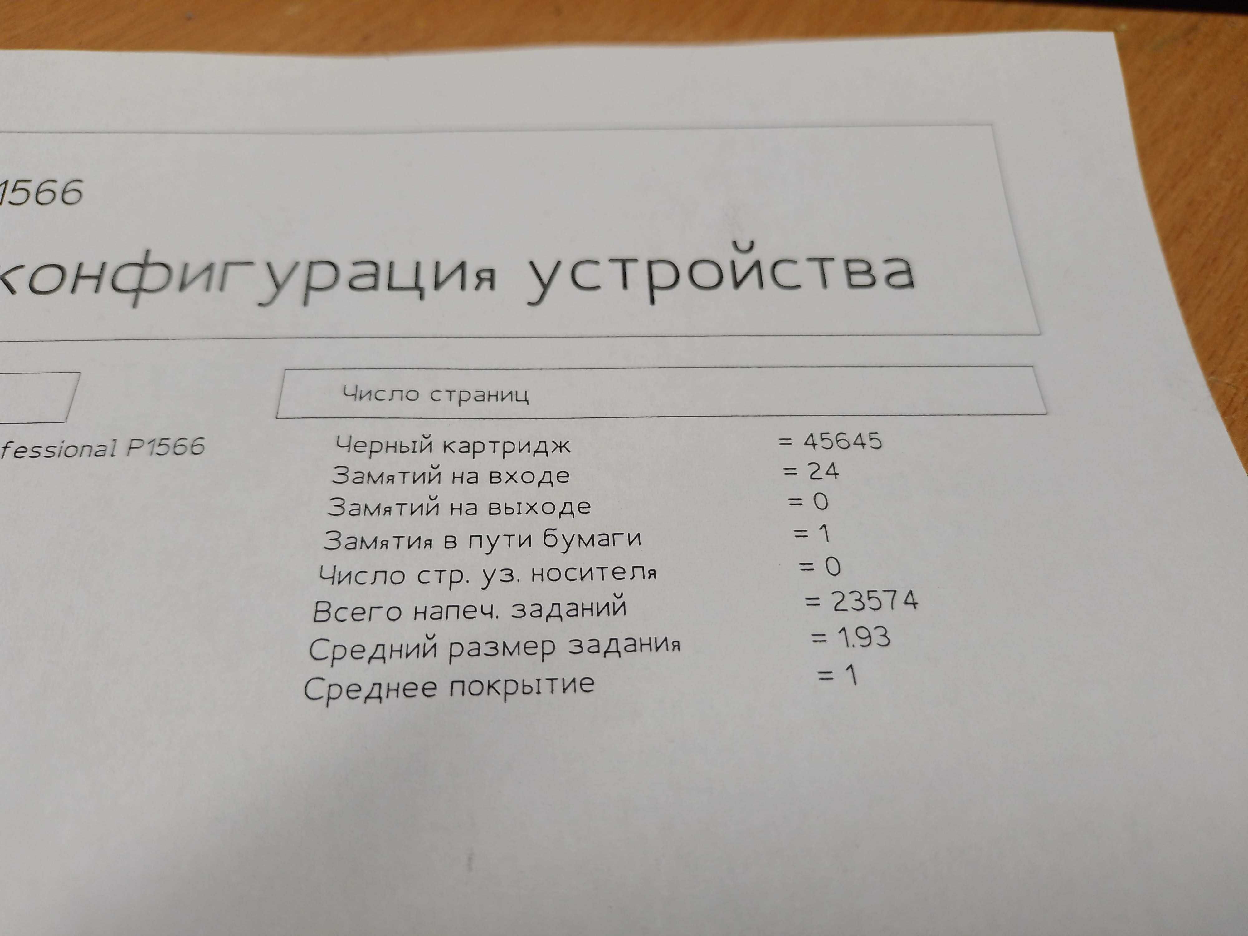 Лазерний принтер HP LaserJet 1566, заправлений 100%