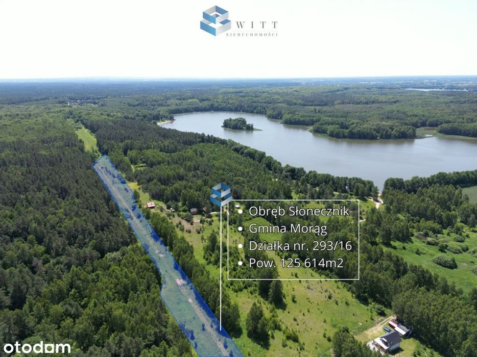 Działka o długości ponad 4km