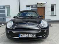 Mini Cooper 1.6 116 KM 2004 r. 269 tys. czarny bogato wyposażony