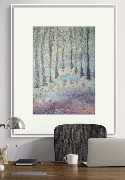 "Rainstorm in the wood"