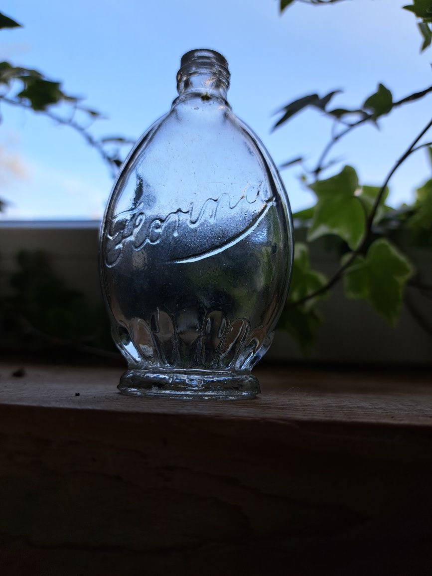Stara butelka Florina Kraków PRL, stare szkło po perfumach