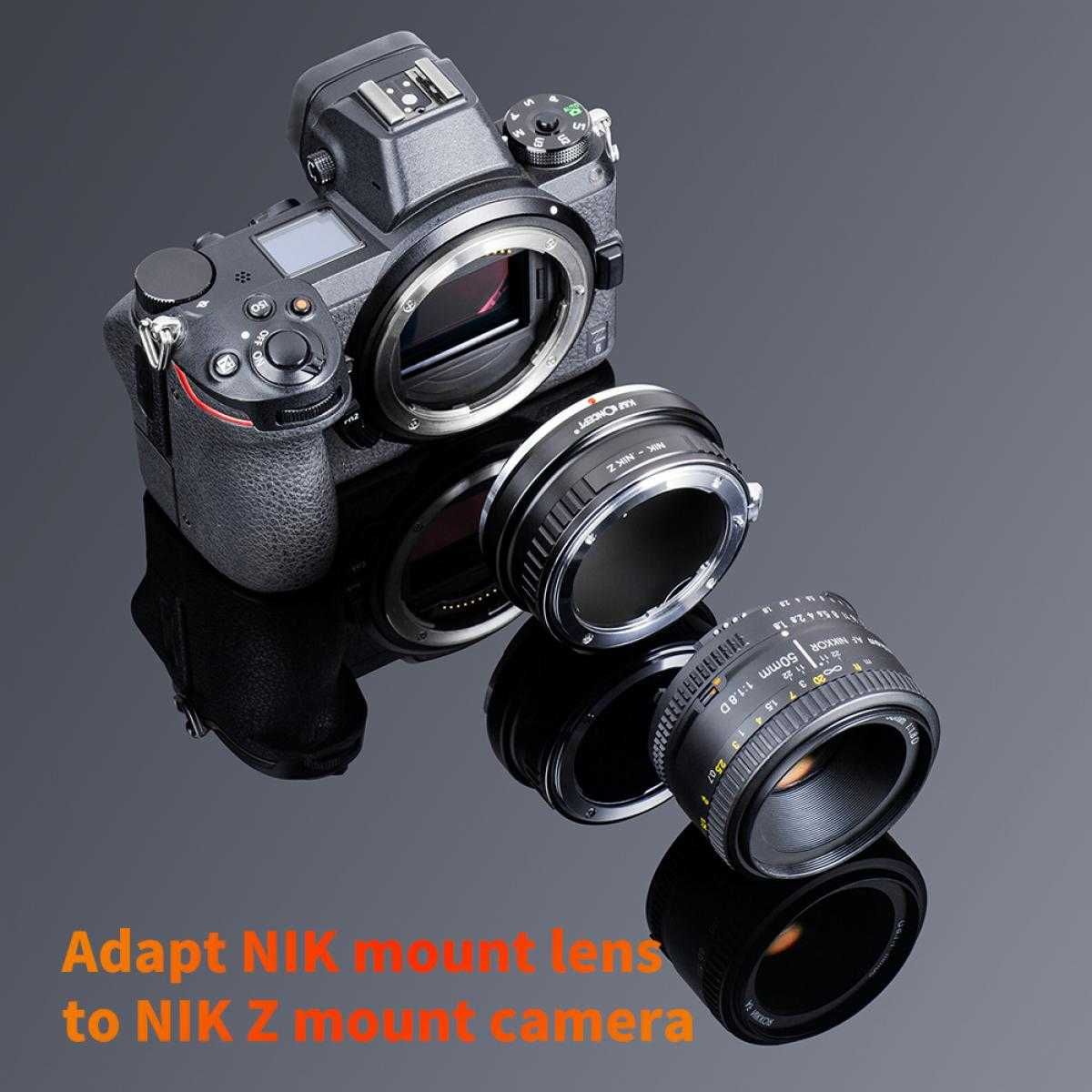 Adapter NIKON F AI na Nikon-Z Nikon Z przejściówka Nikkor K&F Concept