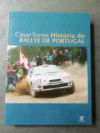 Livro história do rally de Portugal e livros Rallyes e Velocidades