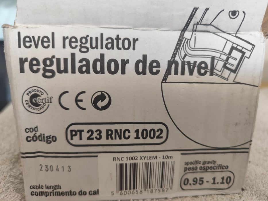 Regulador de Nível / Boia Nível