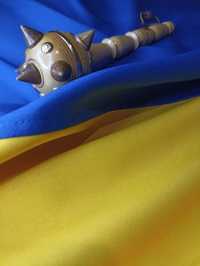 Флаг Украины/Прапор України/Флаг УПА/Прапор ОУН/ нейлон габардин