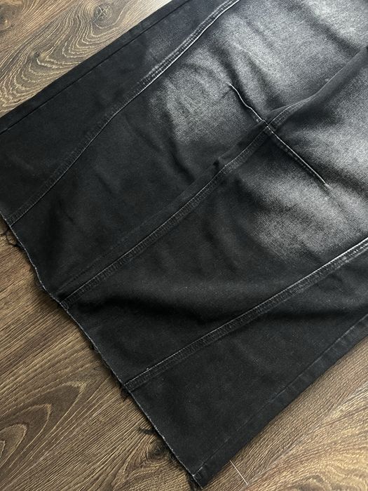 Широкі Джинси Jaded London Baggy Штани Джинсові Чорні Обрізані Y2K SK8