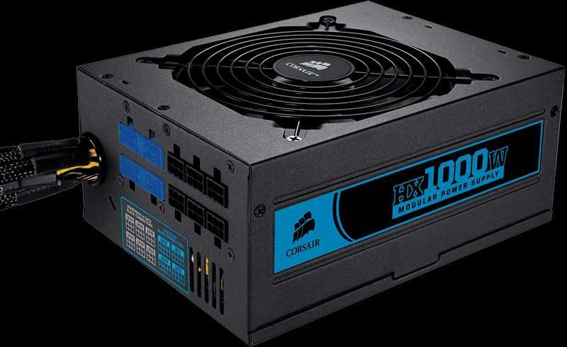 Fonte de Alimentação Corsair HX1000W 80+ Platinum – Modular