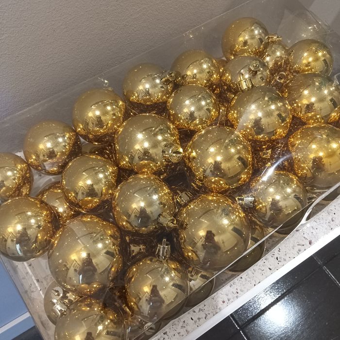 Bolas de decoração de natal