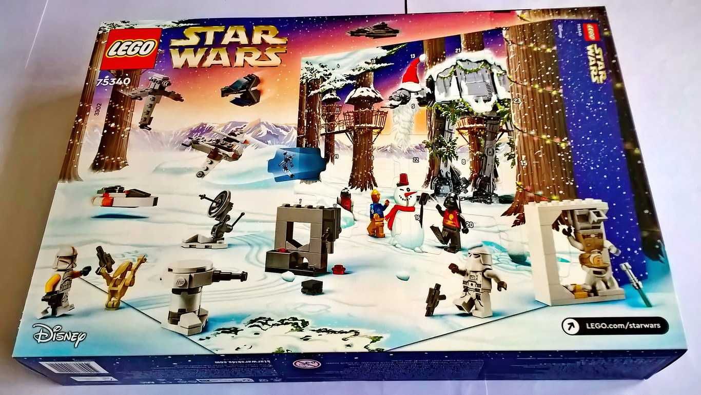 Lego Star Wars 75340 Advent Calendar 2022 selado