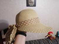 Женская весенние-летняя шляпа шляпка