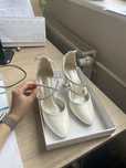 Buty slubne smietankowe romiar 36