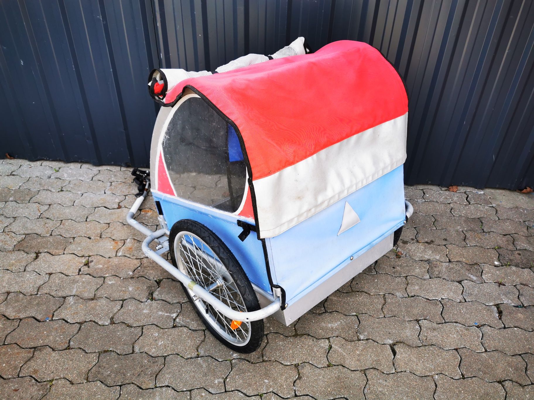 Przyczepka rowerowa do przewozu dzieci do roweru z Niemiec