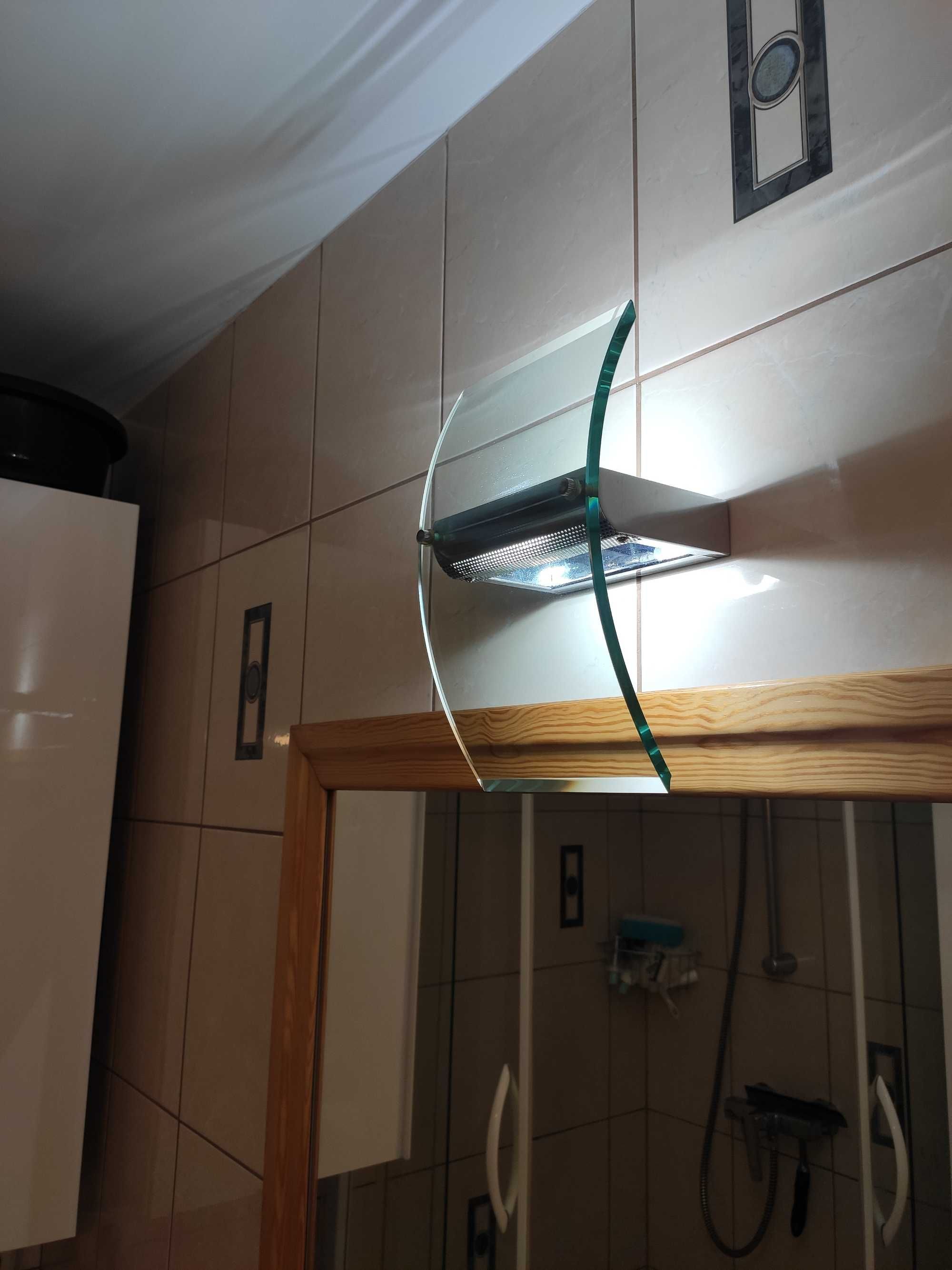 Lampa ściennka kinkiet srebrna Italux Feniks MB0104