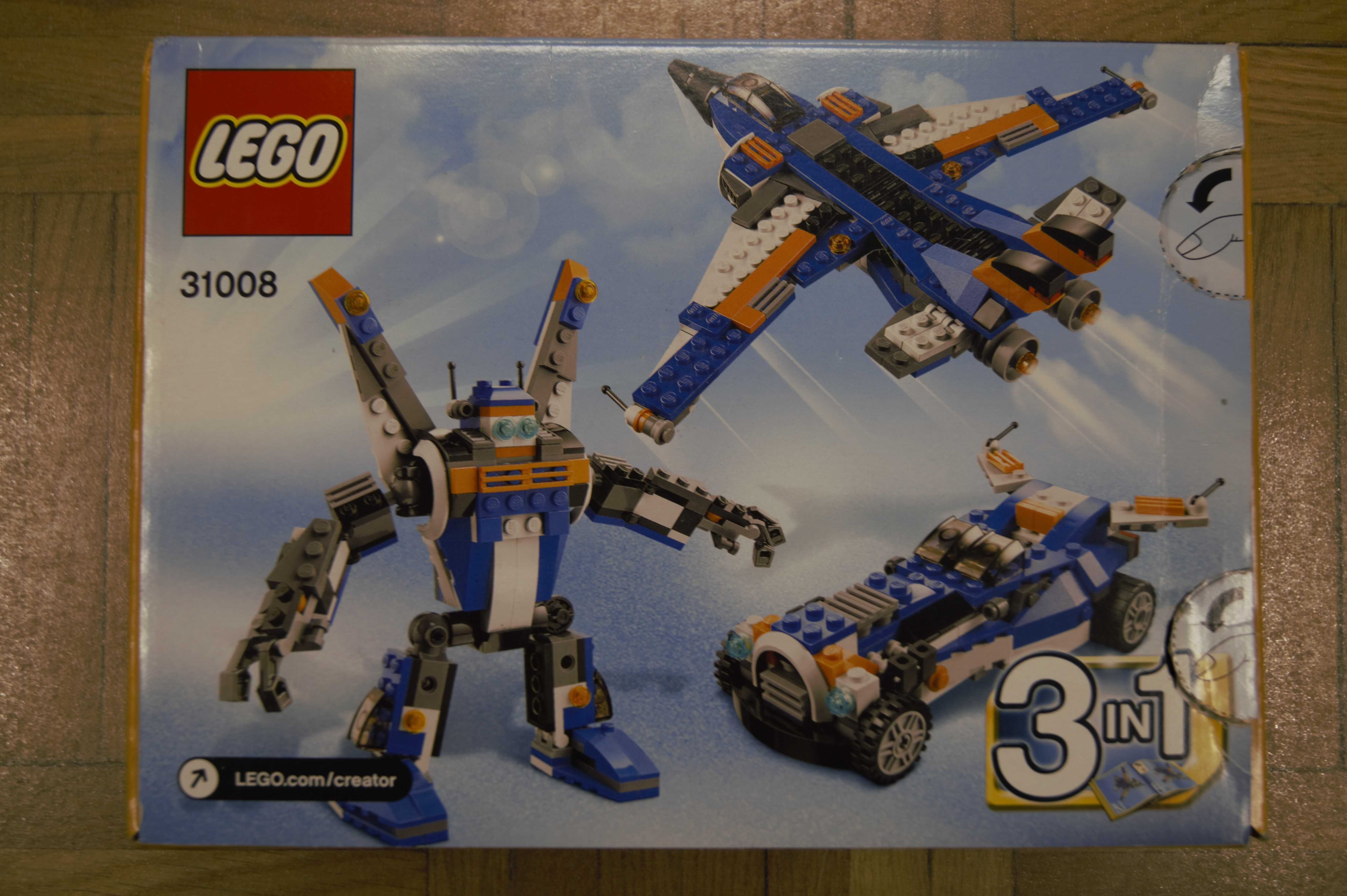 Lego Creator 3w1 Zdobywcy przestworzy 31008