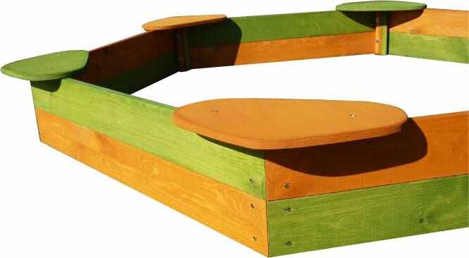 piaskownica piaskownice dla dzieci malowana 2 X gotowa wysyłka