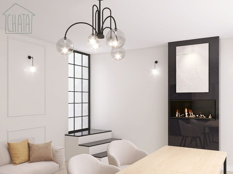 Projekt koncepcyjny wnętrz wizualizacje 3D