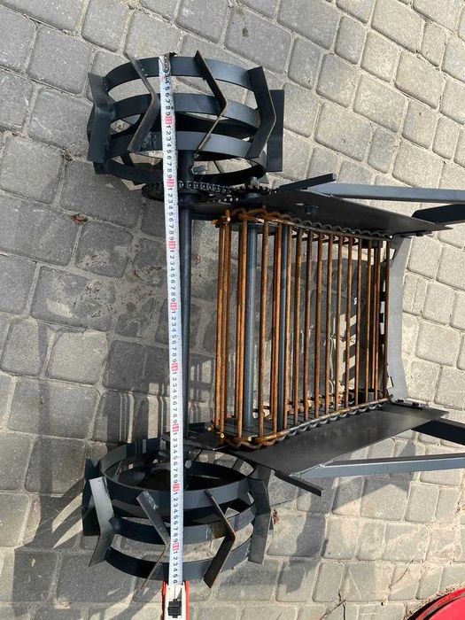 Картоплекопач копалка транспортерний для мотоблока. Покращений.