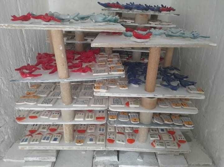 Forno Mufla a Gás para Cerâmica | 1300°C | Com Mobília e Instalação