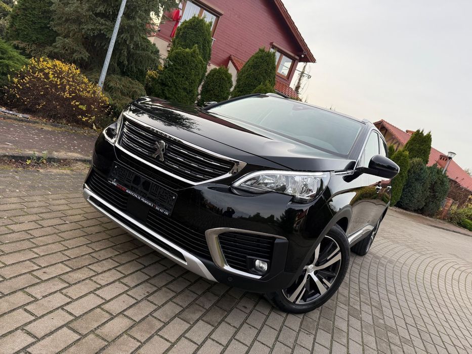 Peugeot 5008 ALLURE LED 7 Miejsc Panorama Półskóry Kamera Czyta Znaki Super Stan