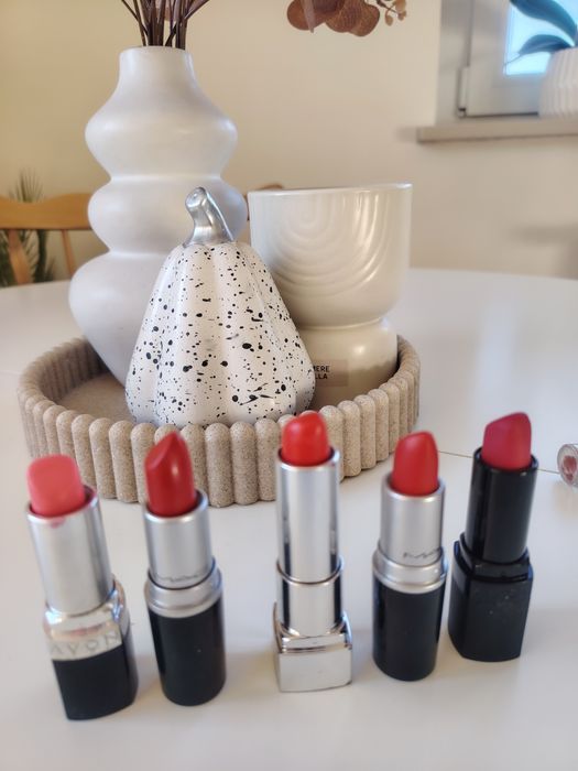 Szminki Avon Mac Maybelline