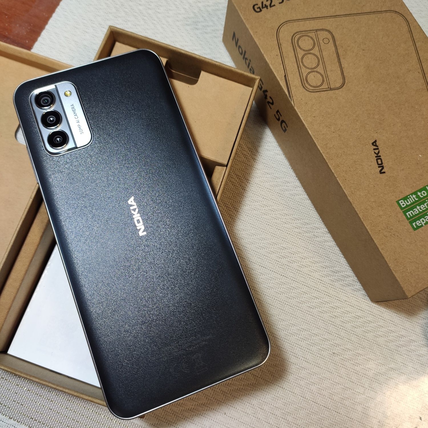 Nokia G42 5G  6/128 обменяю на ПК комплектующие,новый телефон.