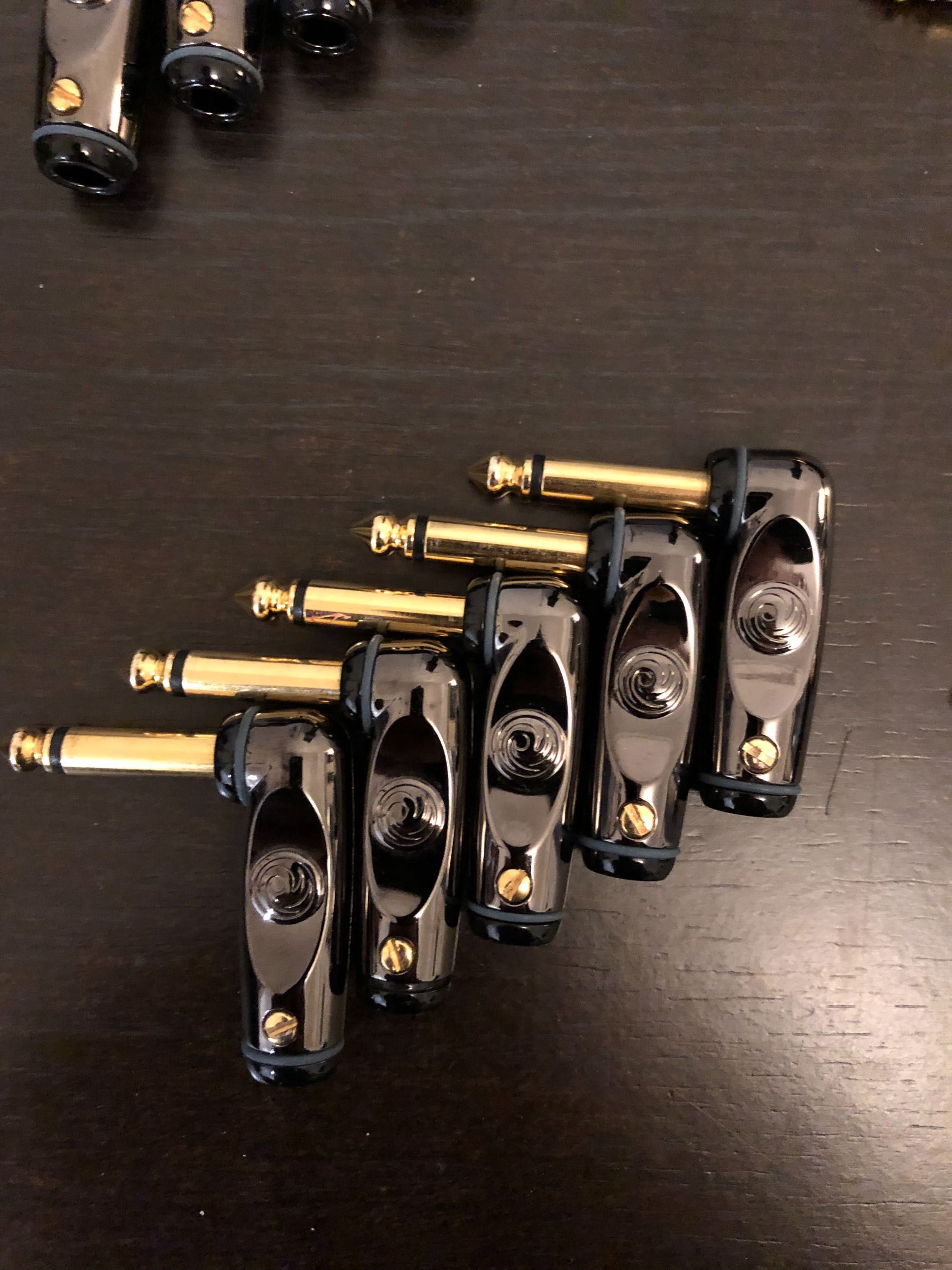 Conjunto de Fichas jack 6,3mm solderless (Daddario / Planet Waves)