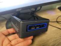 Intel NUC6CAYH Celeron J3455 4ядра 2.3GHz ddr3x2 sata 2.5 wifiac+bt