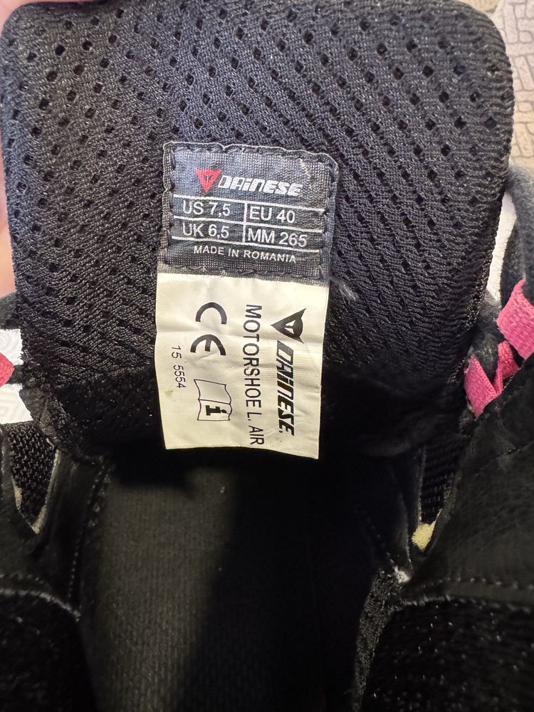 Botas DAINESE de verão