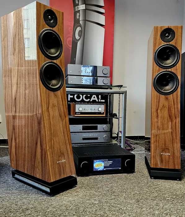 Kolumny Pylon Audio Jasper 25 mk2 Wzmacniacz Arcam Sa45 Zestaw Stereo