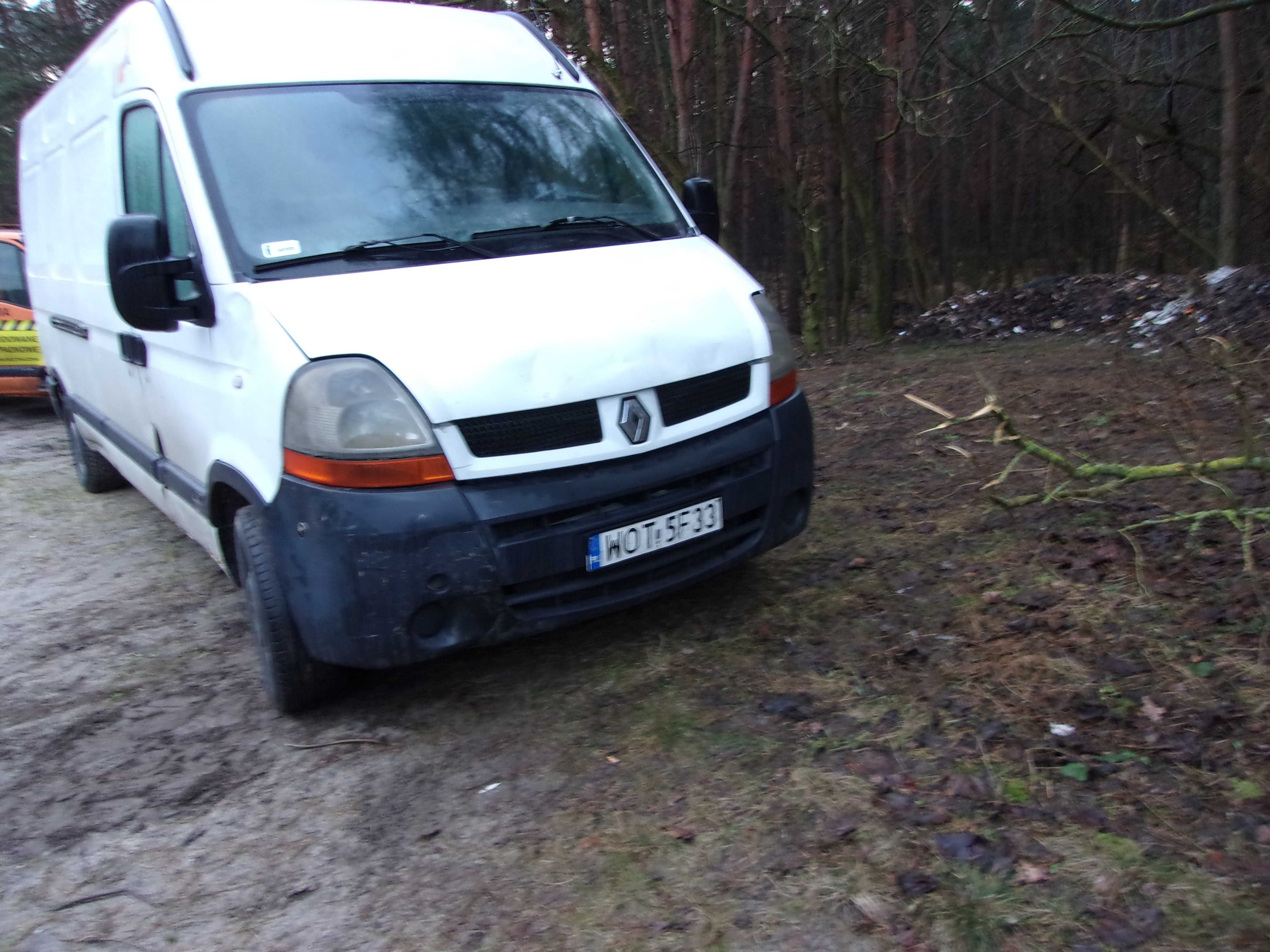 Renault Master 25DCI Skrzynia 6 biegowa na poszczególne części