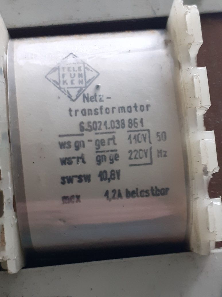Nowy Transformator Unitra Zatra 12/2/676
