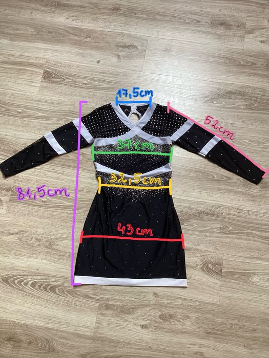 strój taneczny, strój do tańca, cheerleading, gimnastyka, akrobatyka