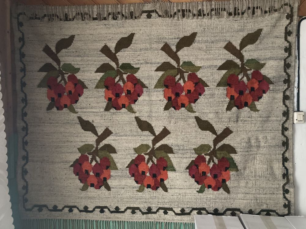 Kilim wełniany Cepelia , gobelin rekodzielo bez sladow uzytkowania