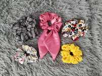Wyprzedaż scrunchies. Nowe. Zestaw nr 4