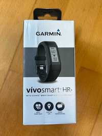 monitor ritmo cardíaco pedometro pulseira fitness Garmin vivosmart HR+