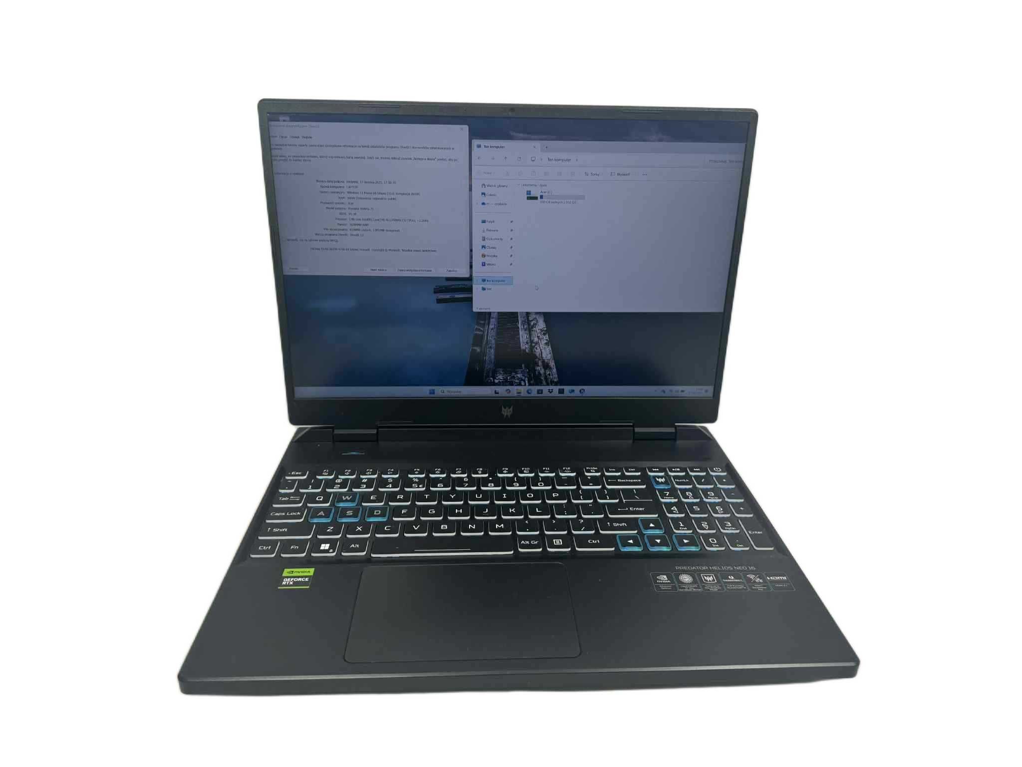 laptop predator helios neo 16 16" i9-13900hx 16gb/1tb rtx 4060 komplet