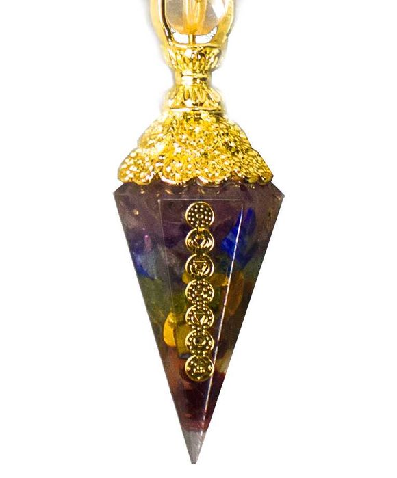 Wahadełko Wahadło Orgonit Żywica Ametyst Agat Jaspis Oliwin Prezent