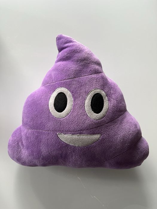 Pluszowa Poduszka emotikon kupa