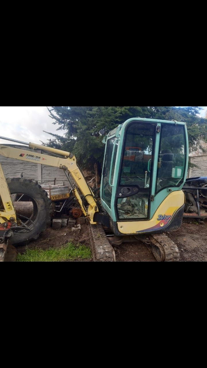 Mini koparka yanmar sv 17 ex