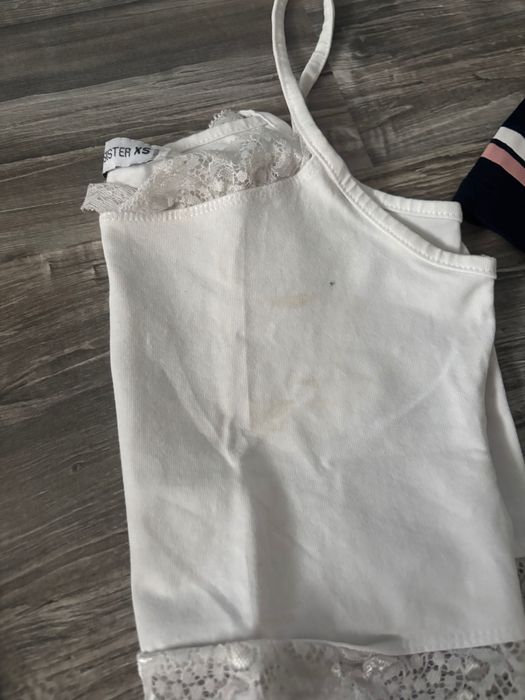 Crop Top + kolarki bawełniane
