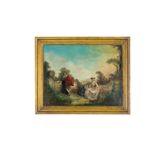 Pintura família jardim Romantismo | século XIX