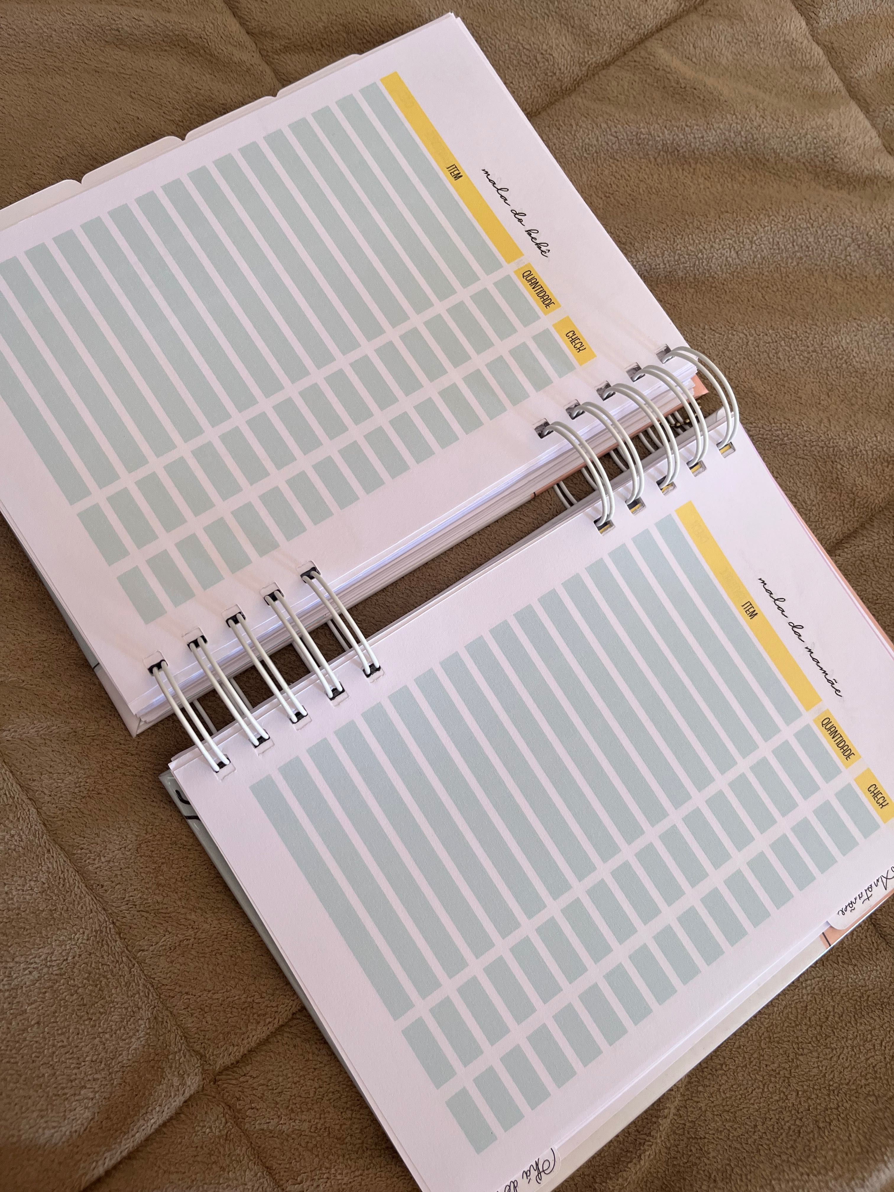Agenda para gravida