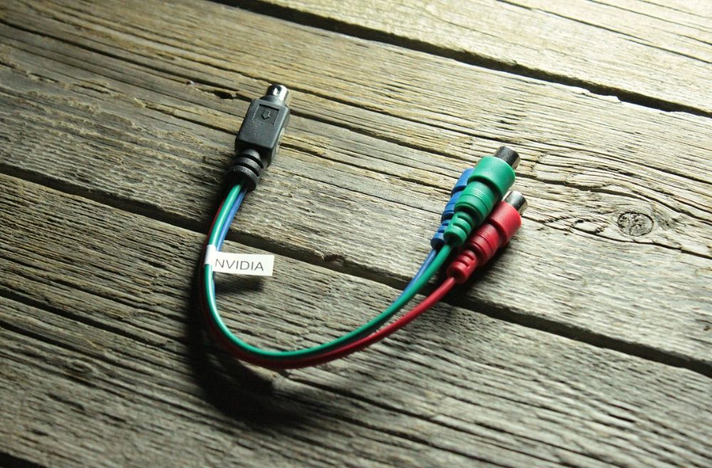 Кабель-Переходник S-Video "3 RCA to 7 DIN" (7 Pin S-Video - RGB Cable)