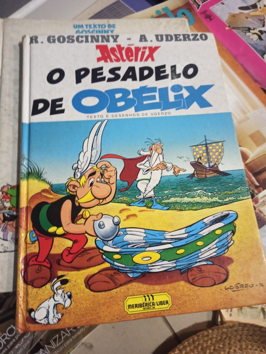 Livros Obelix capa grossa